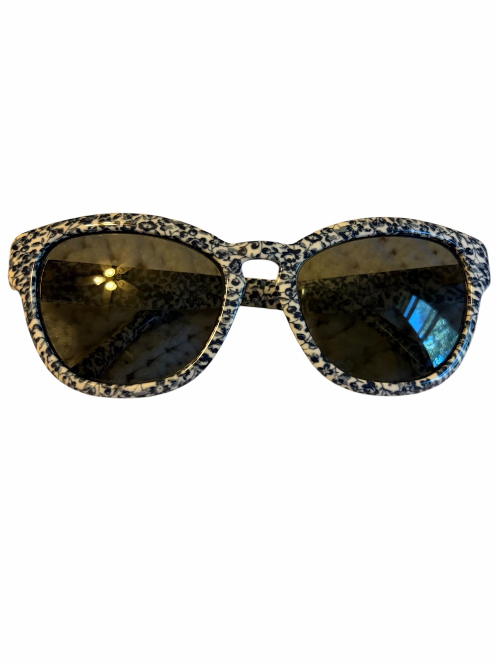 Tory Burch TY 9040 147/287 Floral Blue.  Frames only.  53-18 135
